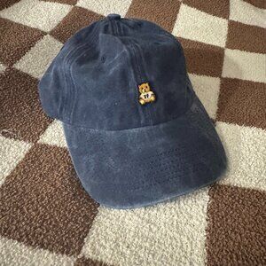 Teddy Fresh Navy Blue Baseball Cap with Bear Embroidery